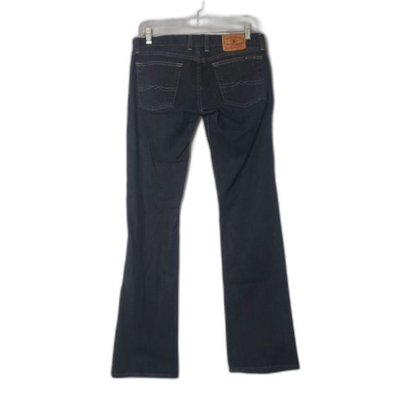 LUCKY BRAND Maddy Jean Dark Wash Button Fly Straight Leg Jeans Womens Size 8/29 - Picture 2 of 8